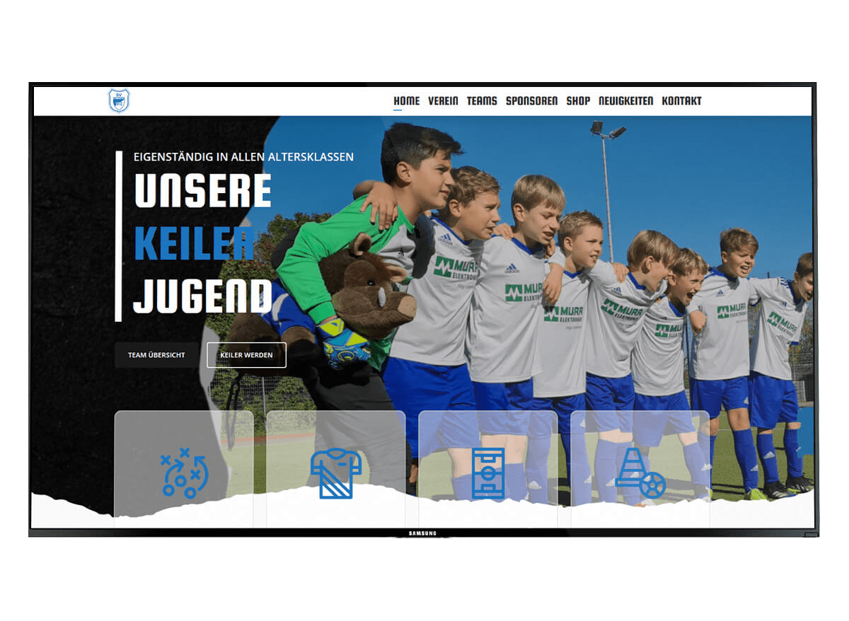 Webseiten für Vereine