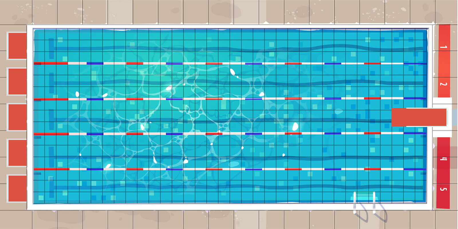 Parzellensoftware Schwimmbad