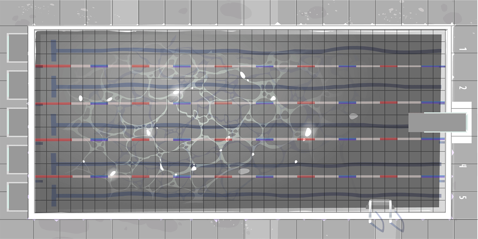 Parzellensoftware Schwimmbad