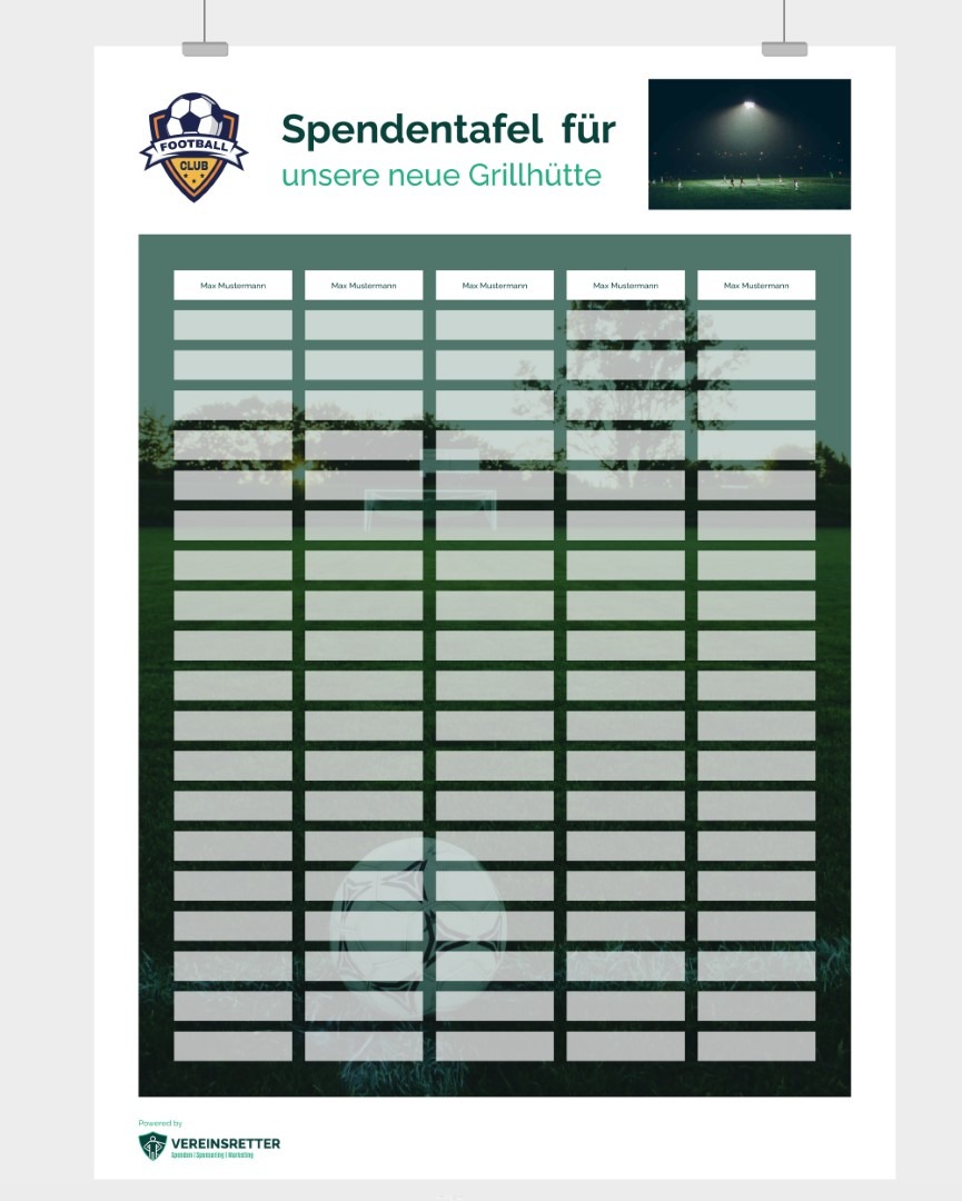 Spendentafel-Software